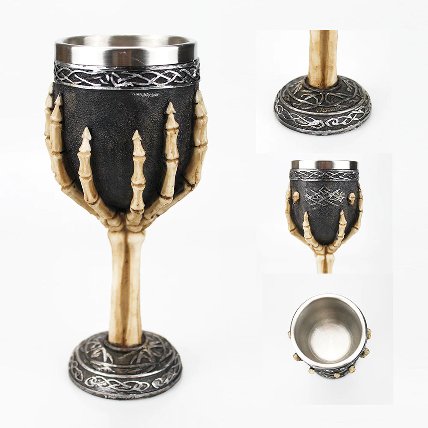 Copa Cáliz Calabera Medieval Vikingo