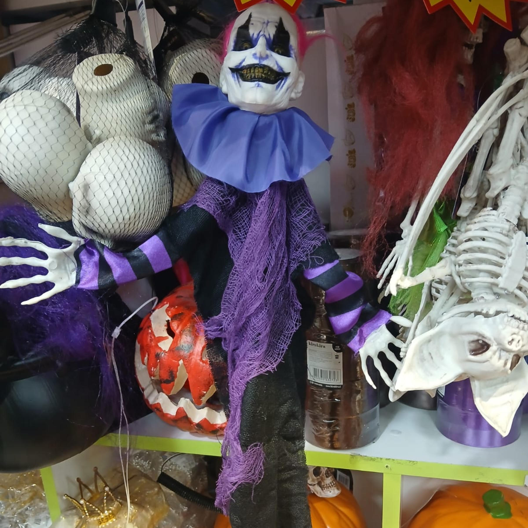 Pack 1 Payaso Colgante + 1 Muñeco Muerte