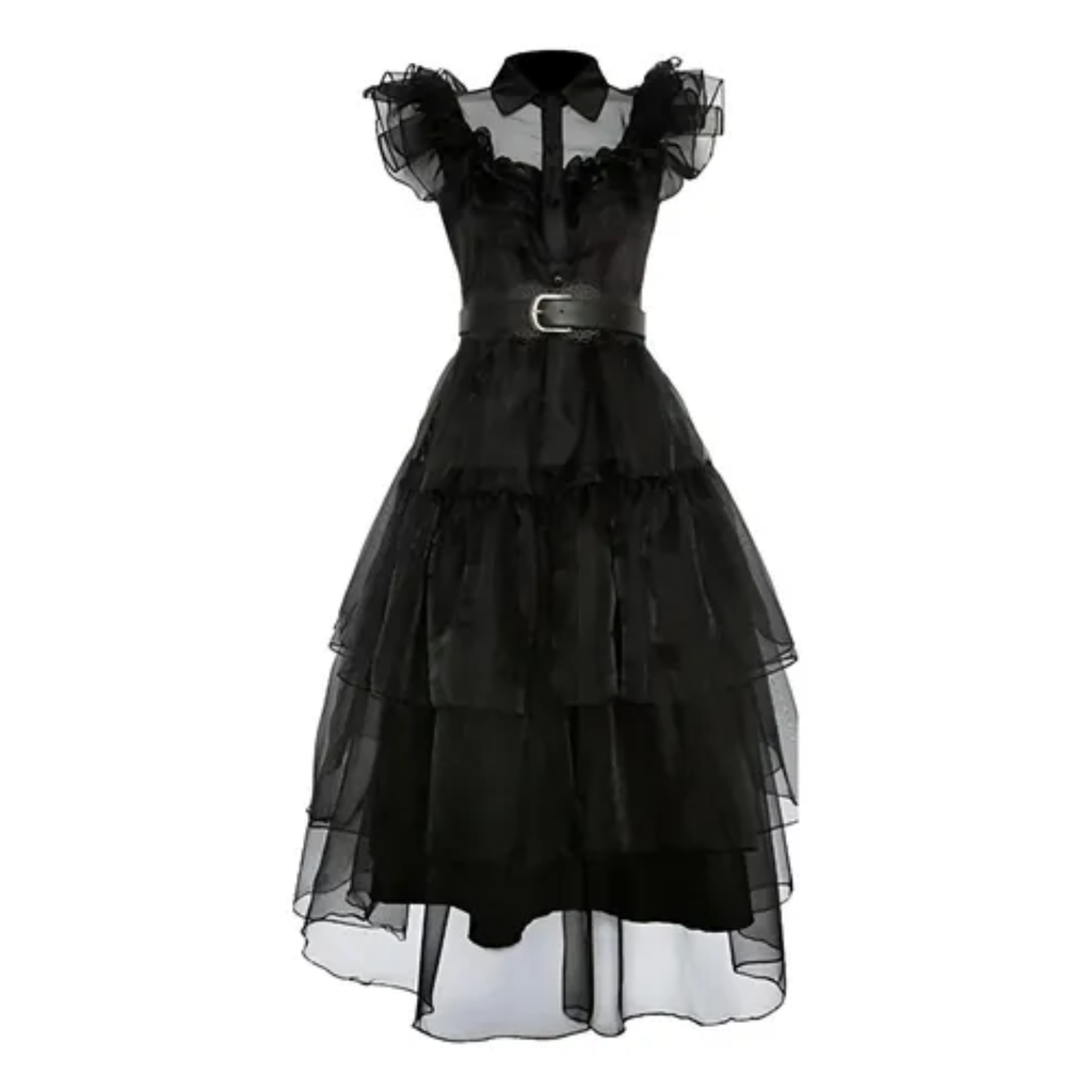 Disfraz Vestido de Baile Escolar Merlina